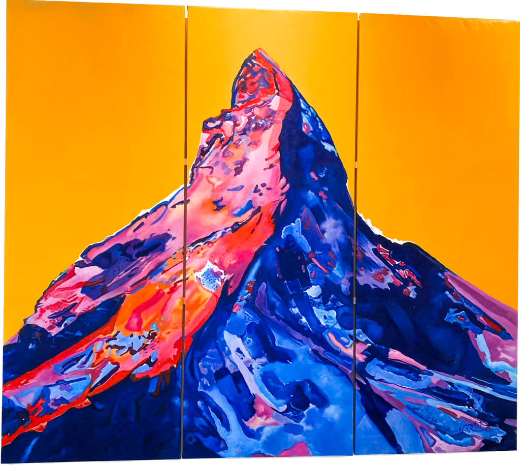 Triptik Matterhorn - peinture